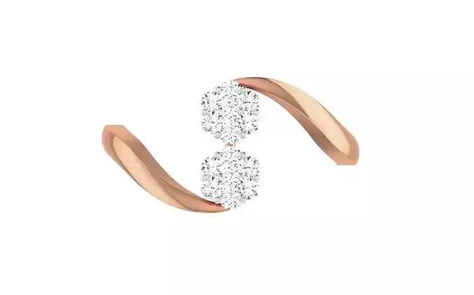 Ultra light wt Women Ring 3dm stl renders details