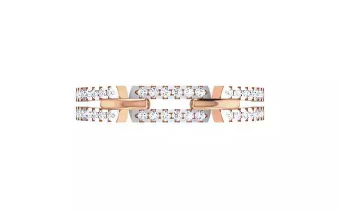 Ultra light wt Women Ring 3dm stl renders details