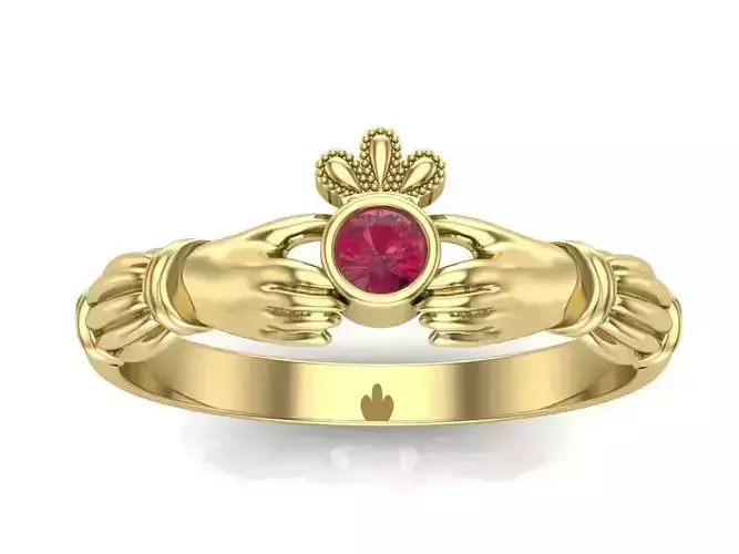 hand ring crown