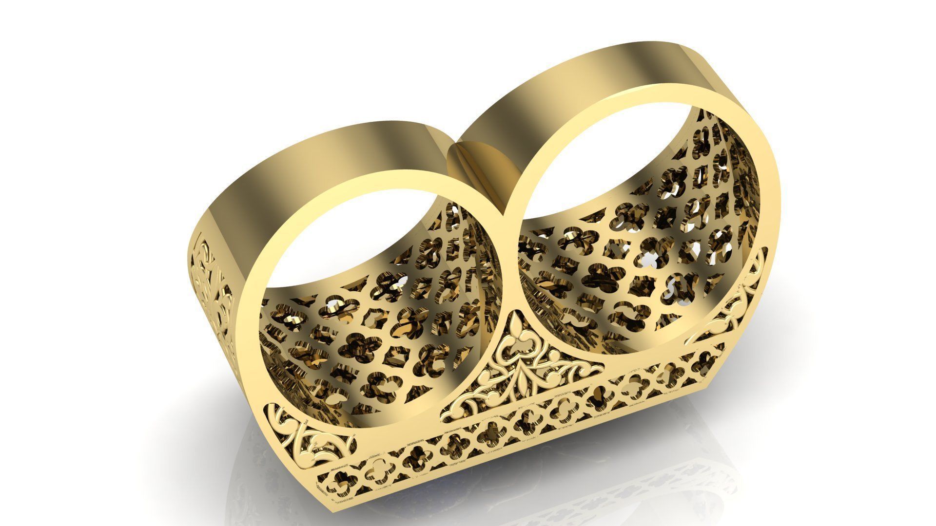 cancer ring 3D print model_5