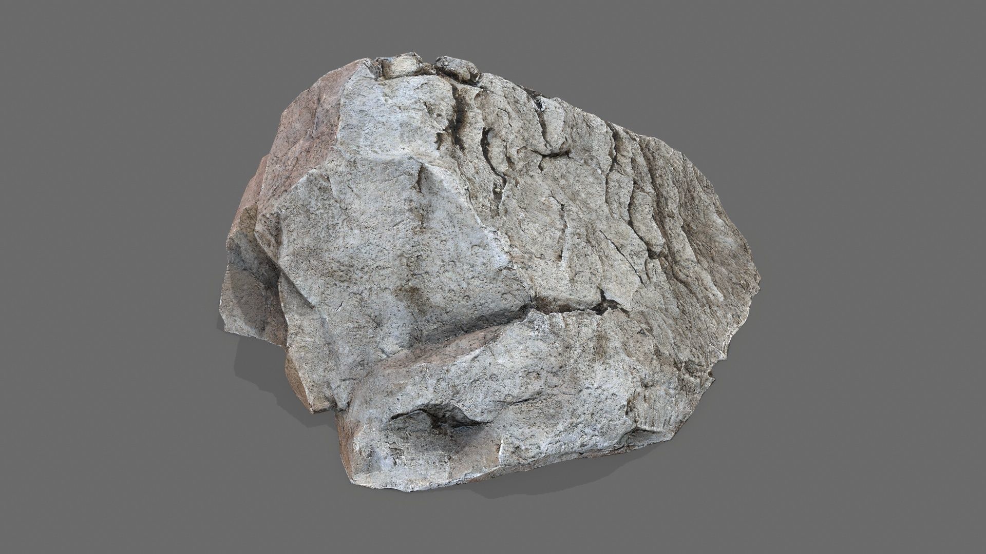 desert rocks Low-poly 3D model_18