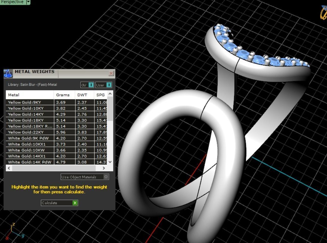 beautiful ring 3D print model_7