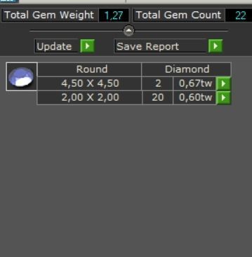 earrings with stones 3D print model_13