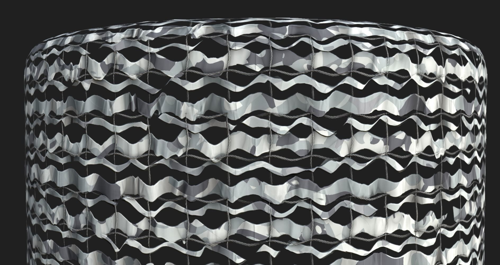 Seamless Camouflage Net Light  Texture_2