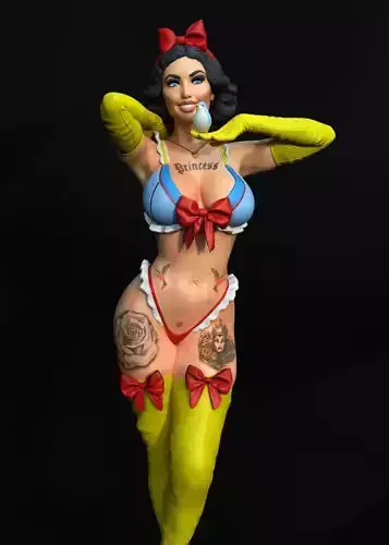 Snow White 3D print model