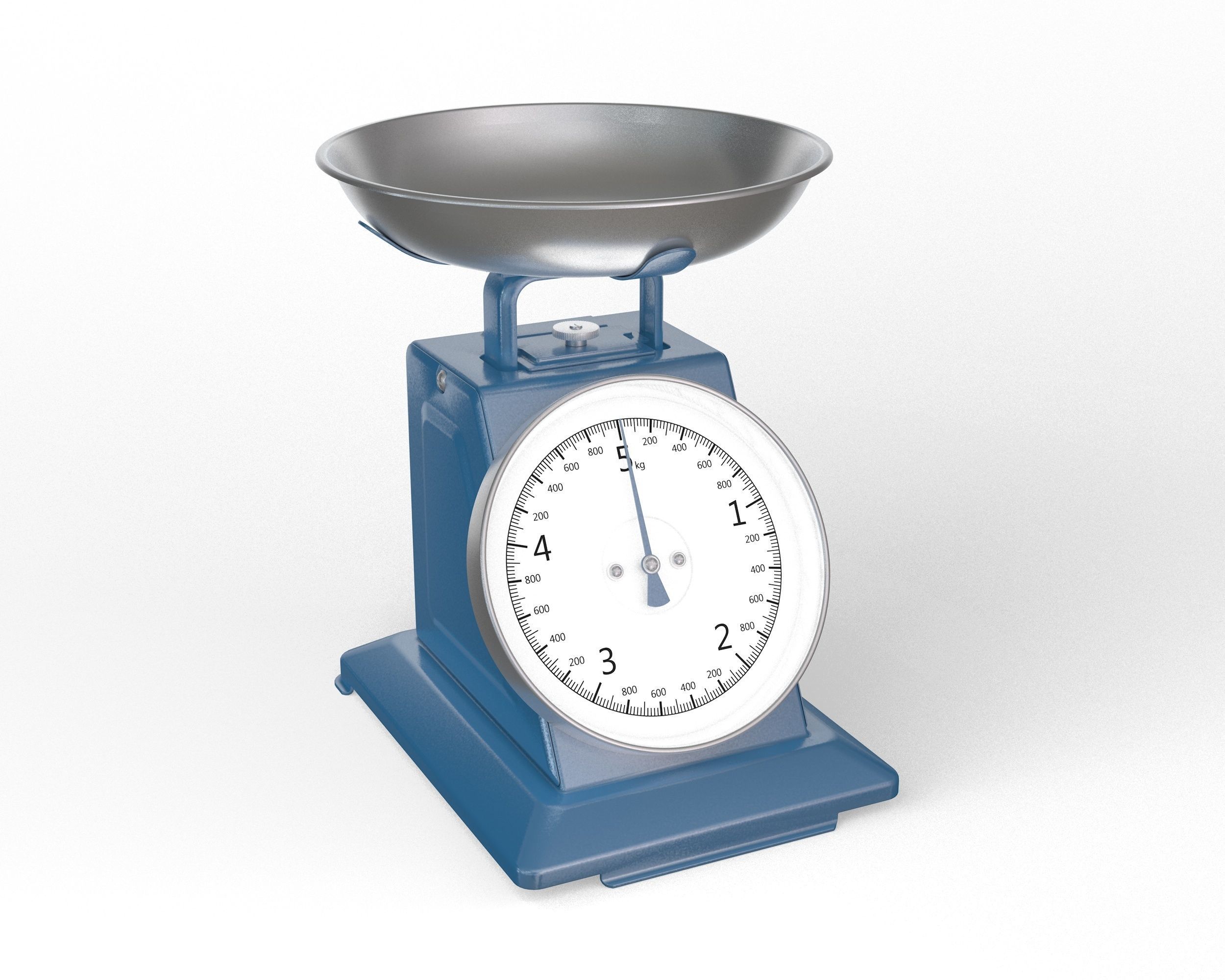 Kitchen Scale 3D model_1