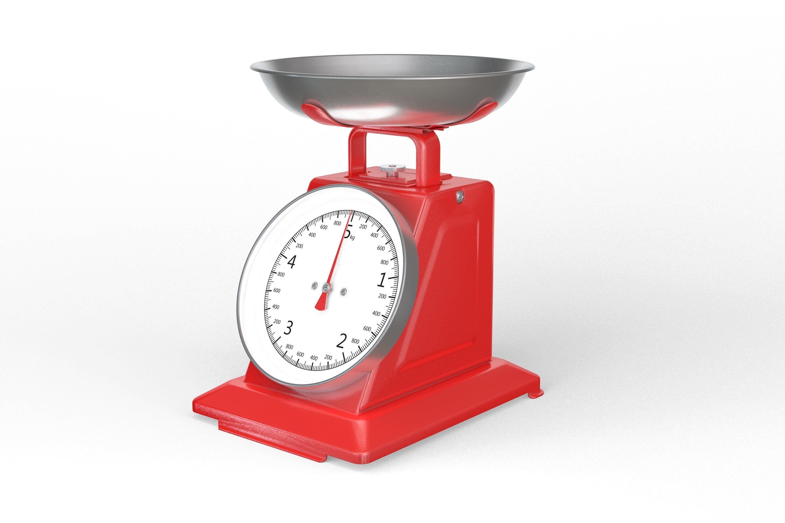 Kitchen Scale 3D model_3