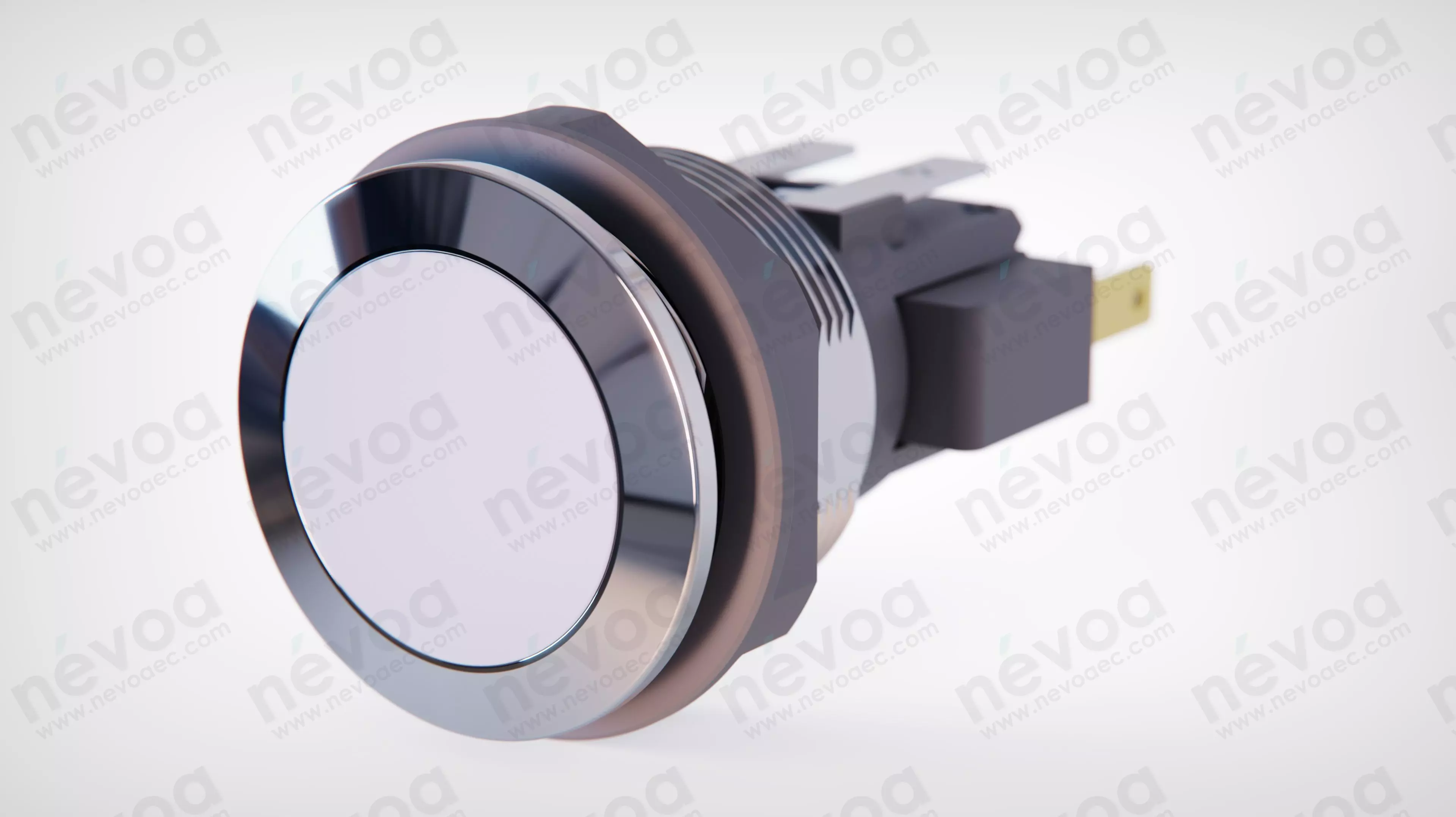 Metal Switch with Ceramic Actuator - MSM CS 19 - Schurter AG 3D model_0