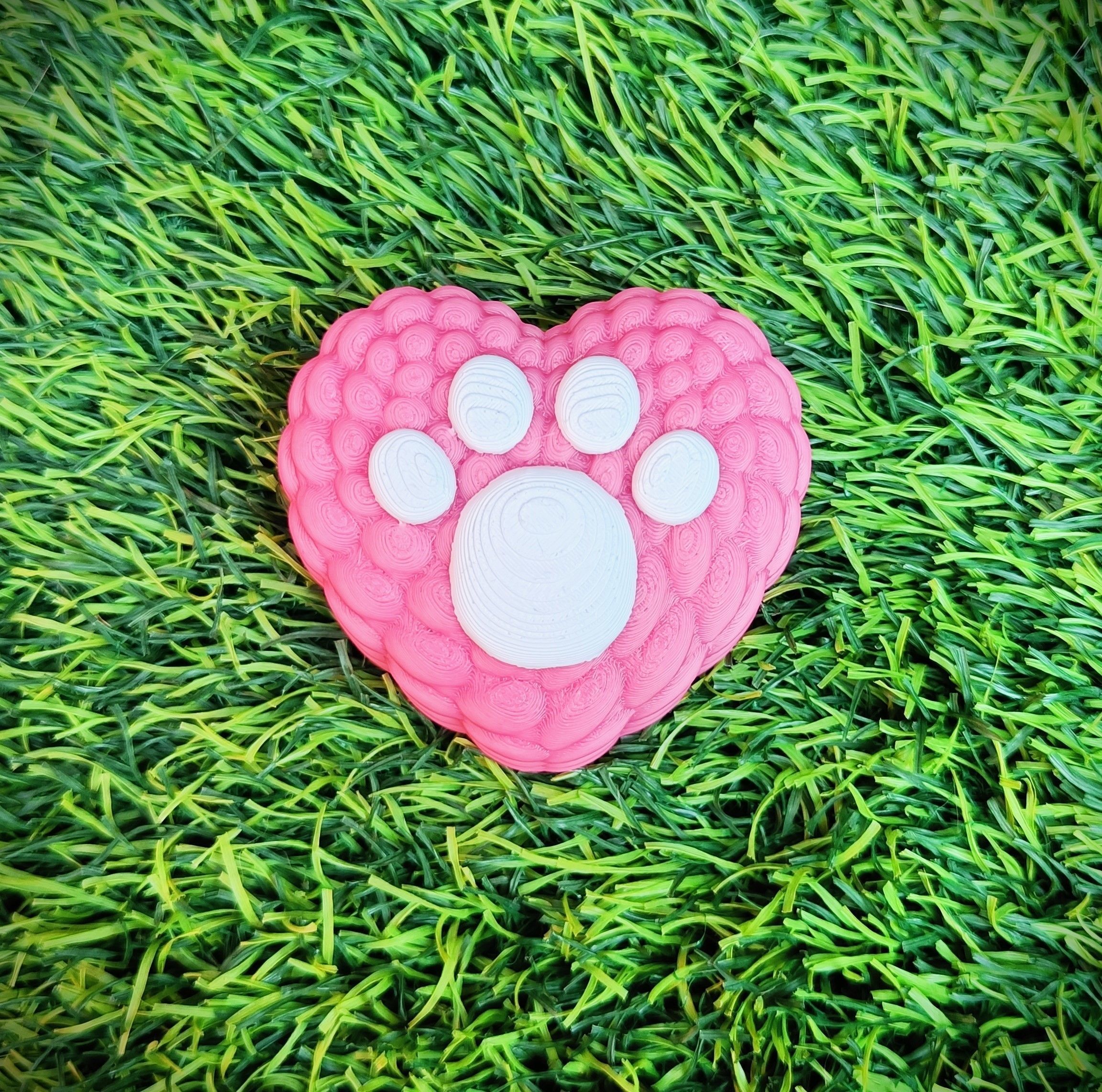 Collection Valentines Day - multicolor knitted container 3D print model_16