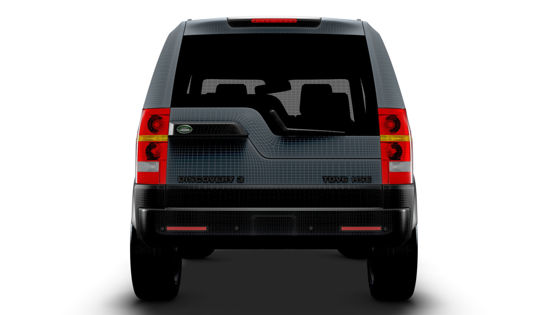Land Rover Discovery 3 TdV6 HSE 2009 3D model_24