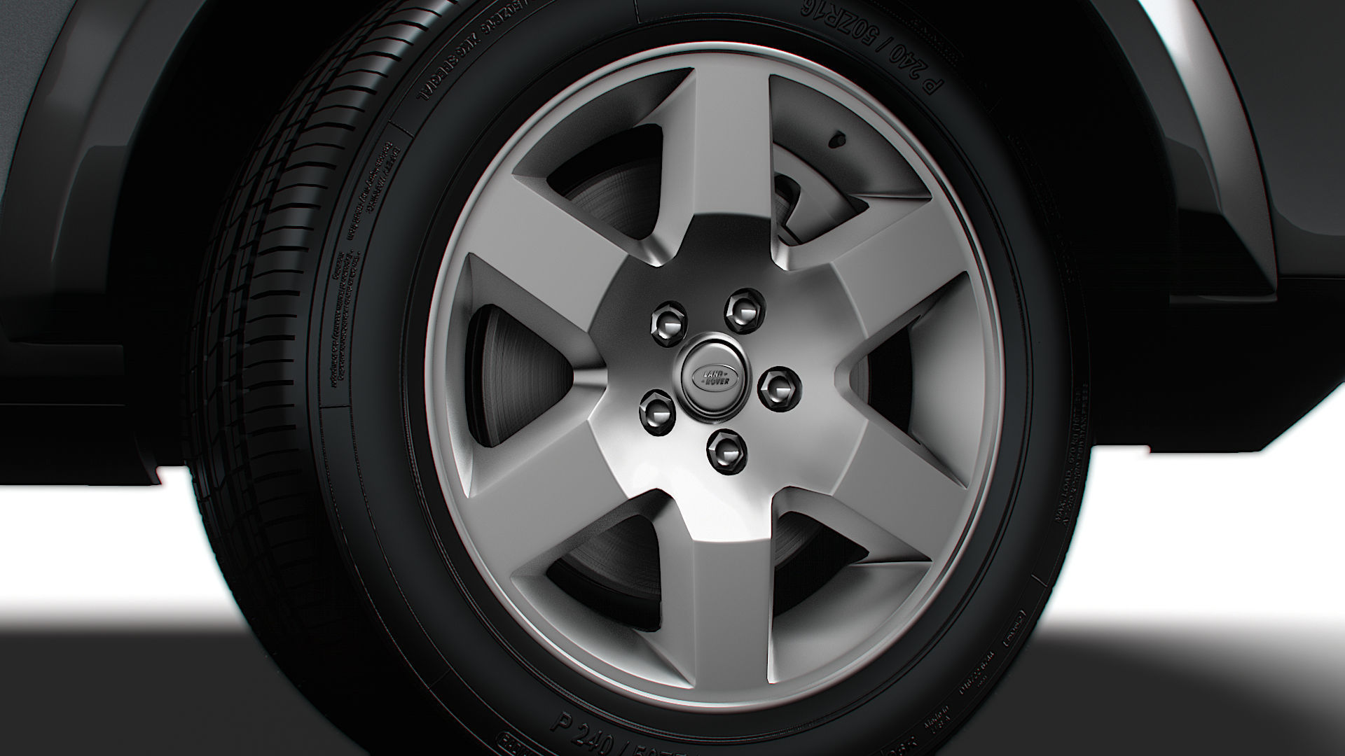 Land Rover Discovery 3 TdV6 HSE 2009 3D model_12