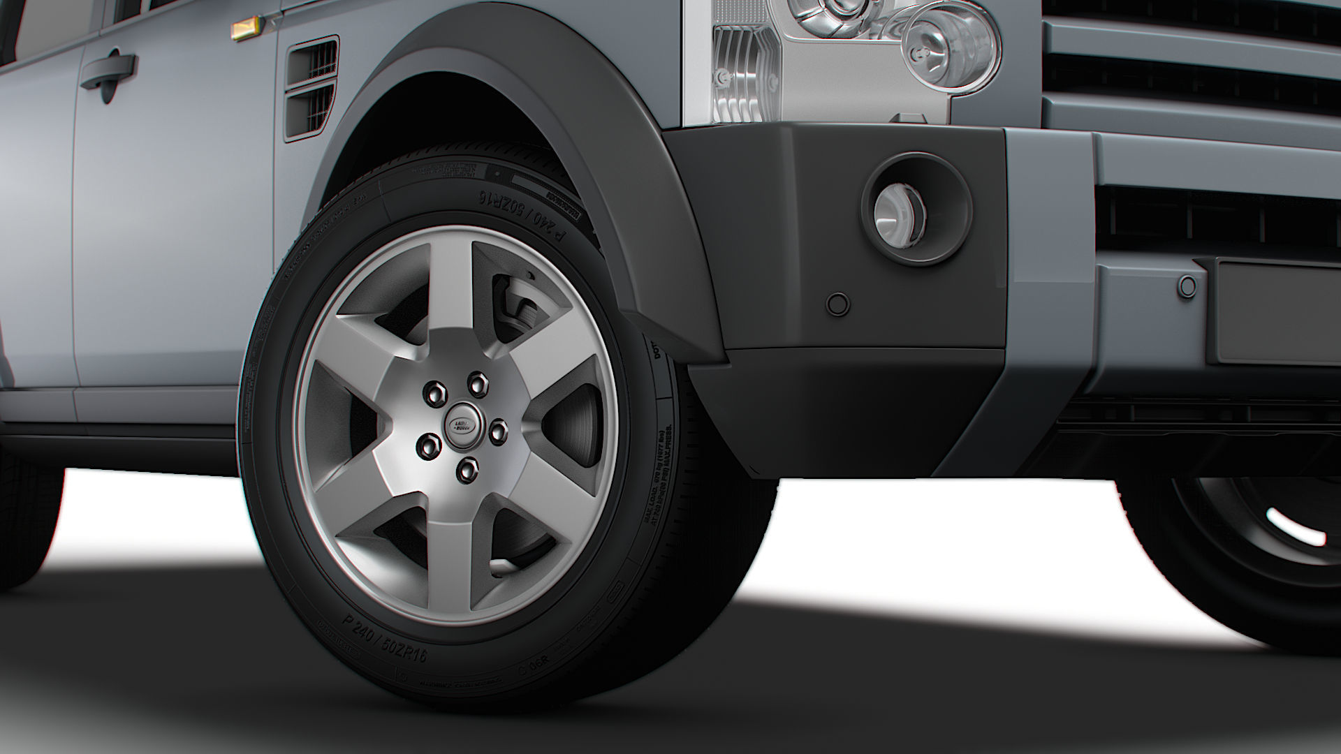 Land Rover Discovery 3 TdV6 HSE 2009 3D model_11