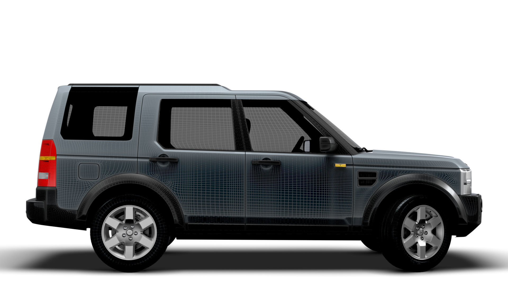 Land Rover Discovery 3 TdV6 HSE 2009 3D model_15
