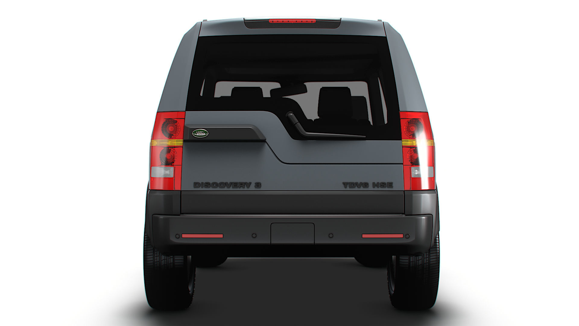 Land Rover Discovery 3 TdV6 HSE 2009 3D model_8