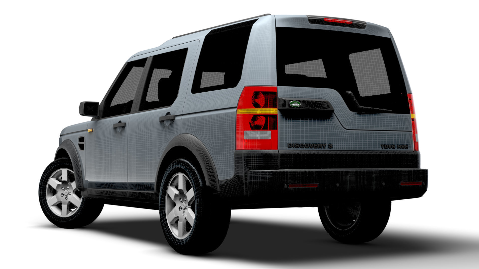 Land Rover Discovery 3 TdV6 HSE 2009 3D model_16