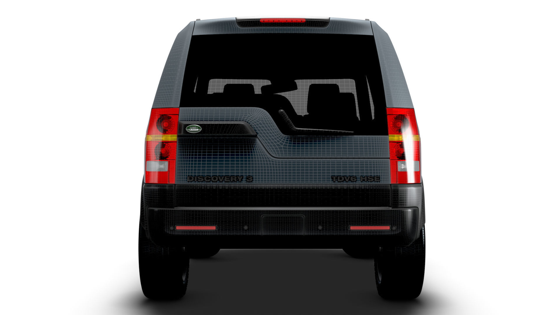 Land Rover Discovery 3 TdV6 HSE 2009 3D model_22