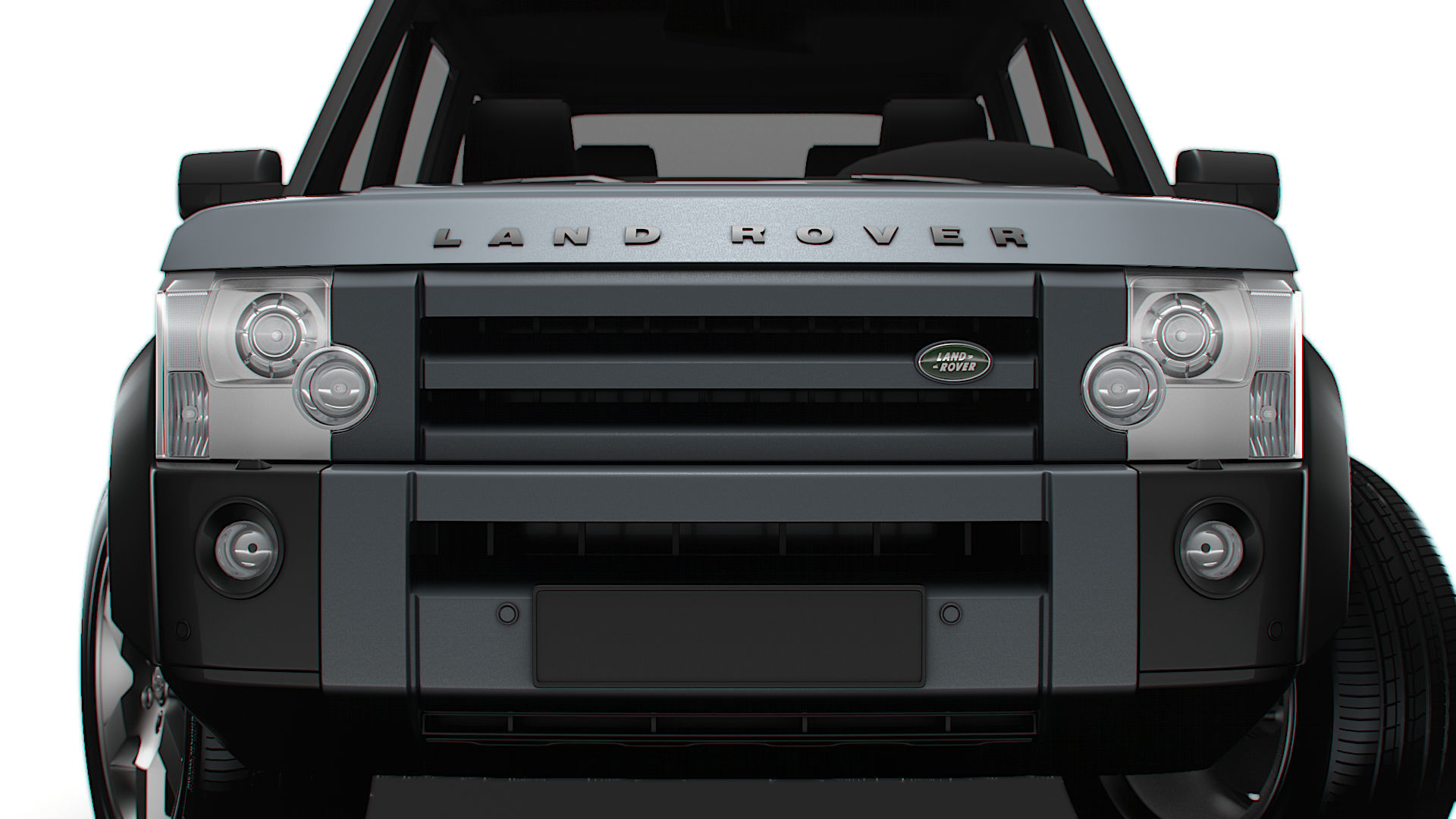 Land Rover Discovery 3 TdV6 HSE 2009 3D model_7