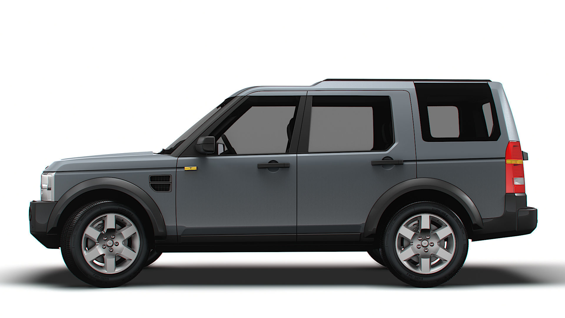 Land Rover Discovery 3 TdV6 HSE 2009 3D model_4