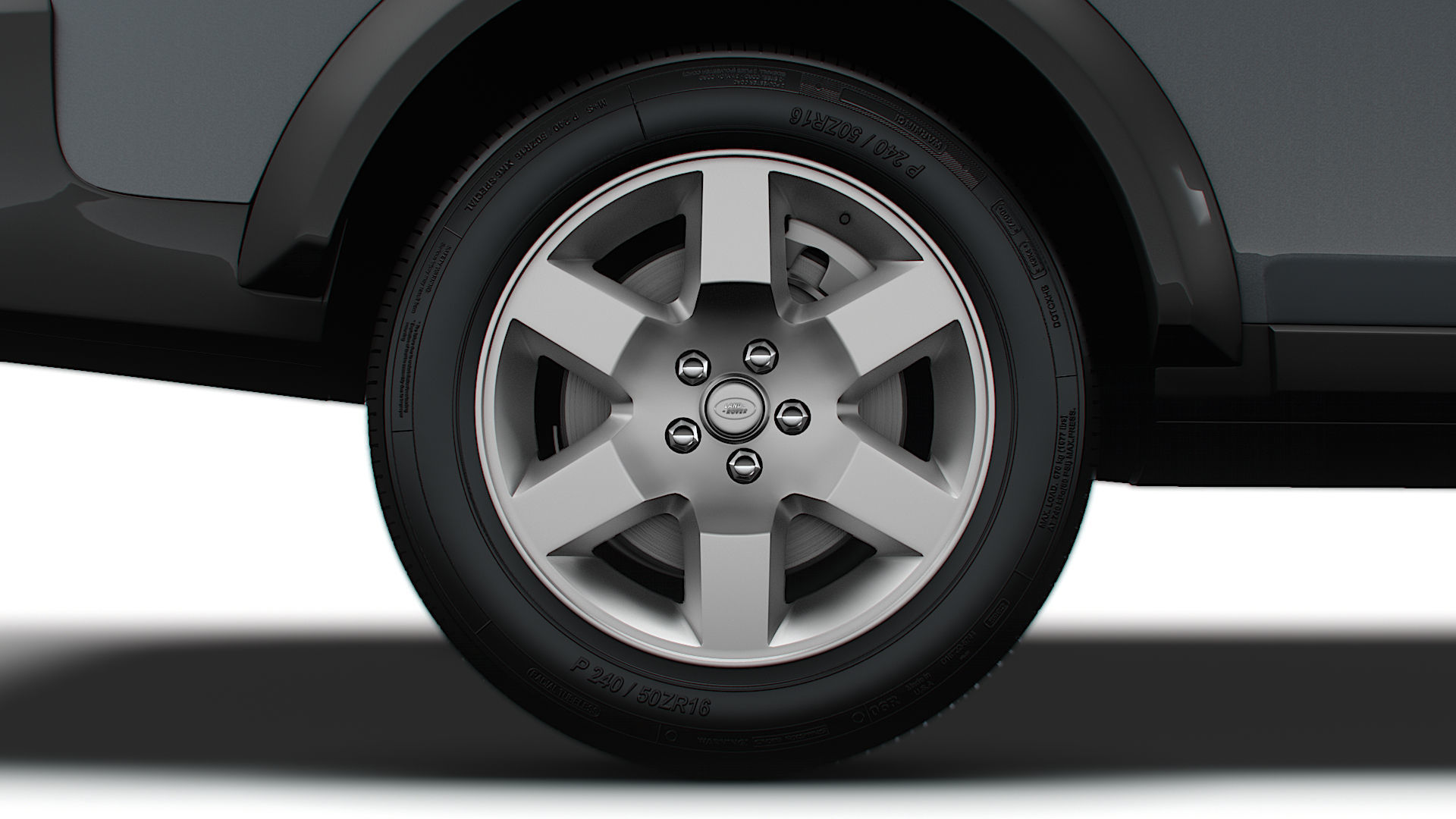 Land Rover Discovery 3 TdV6 HSE 2009 3D model_9