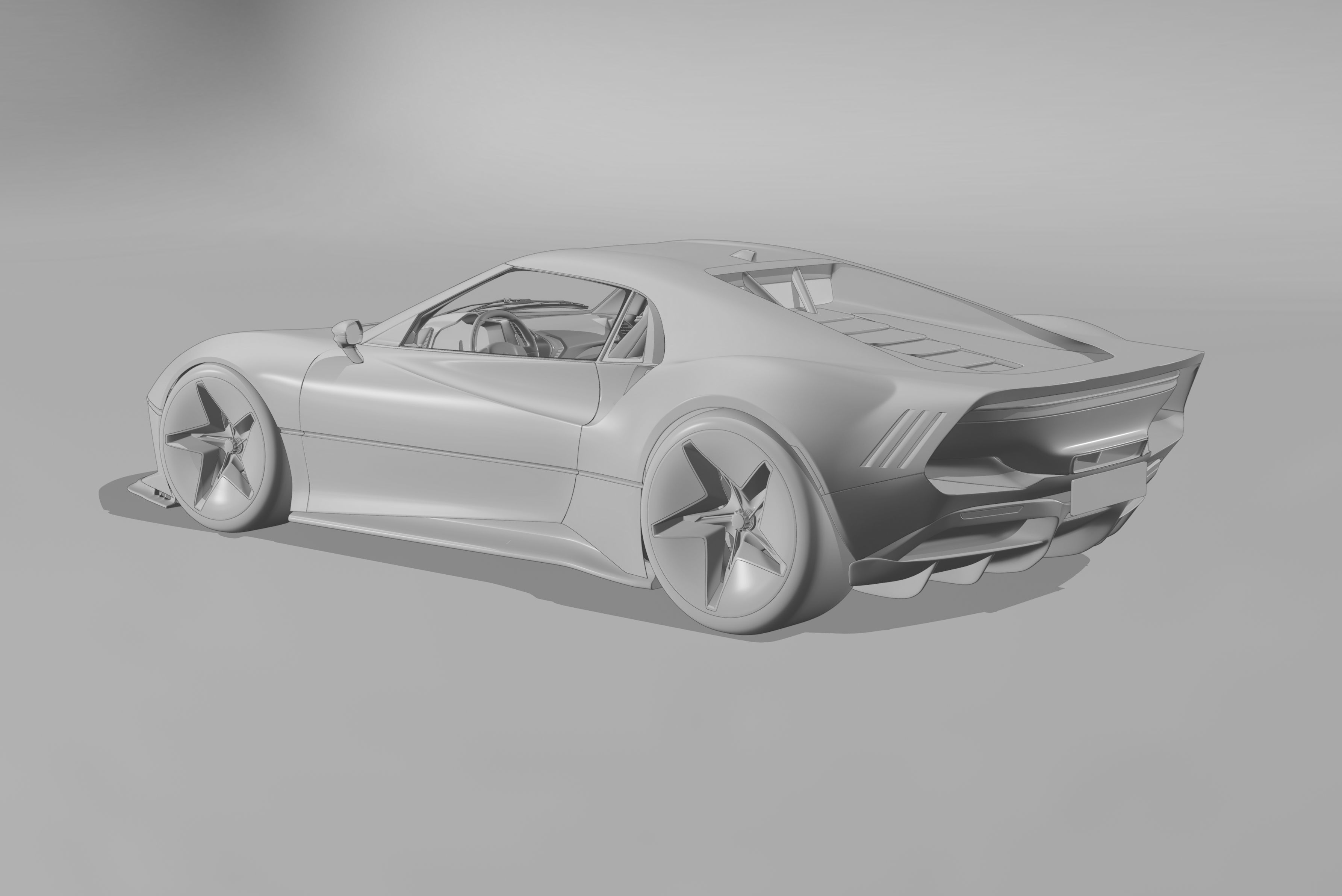 Ferrari 395 GTO concept 3D model_19