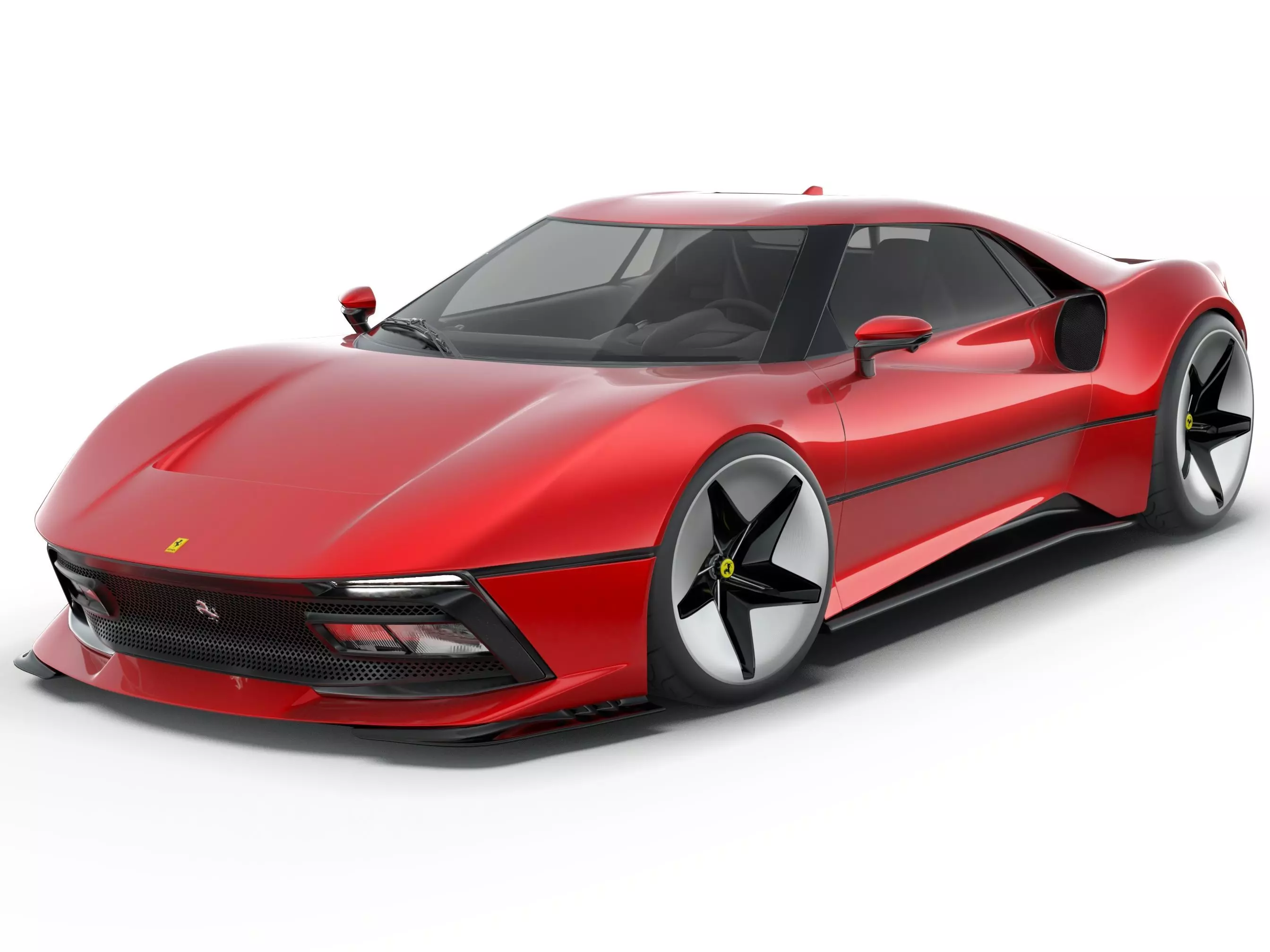 Ferrari 395 GTO concept 3D model_0