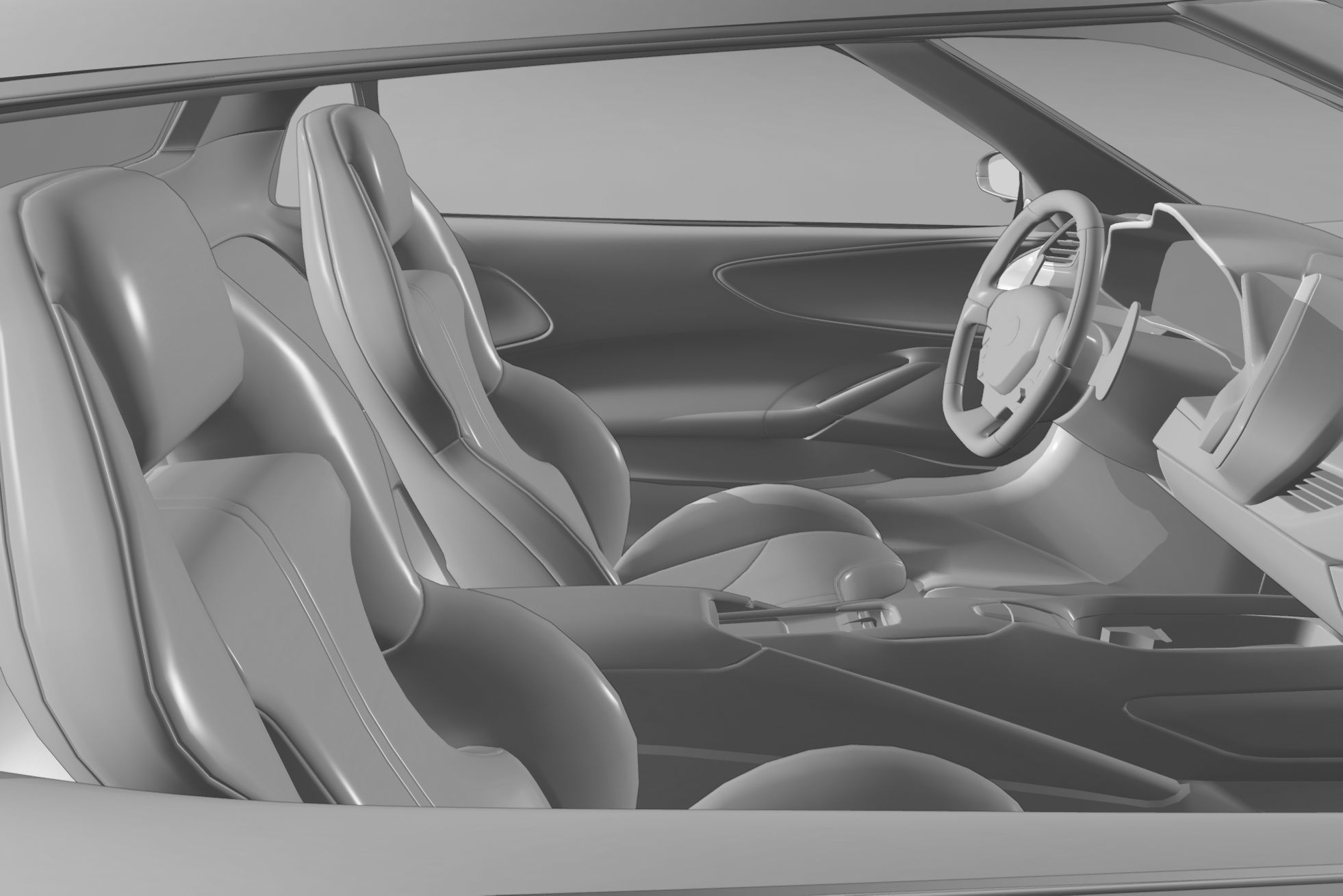 Ferrari 395 GTO concept 3D model_14