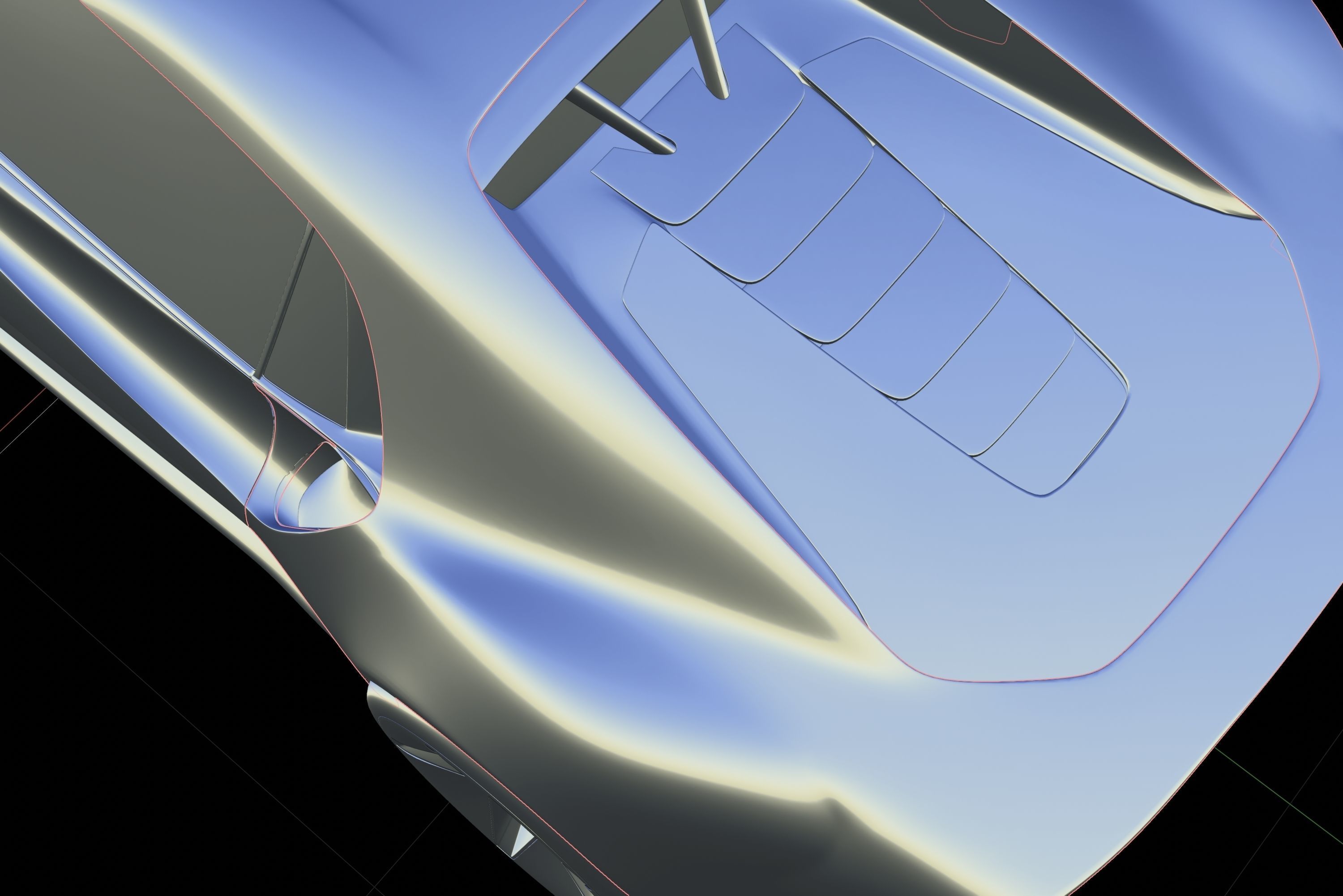 Ferrari 395 GTO concept 3D model_31