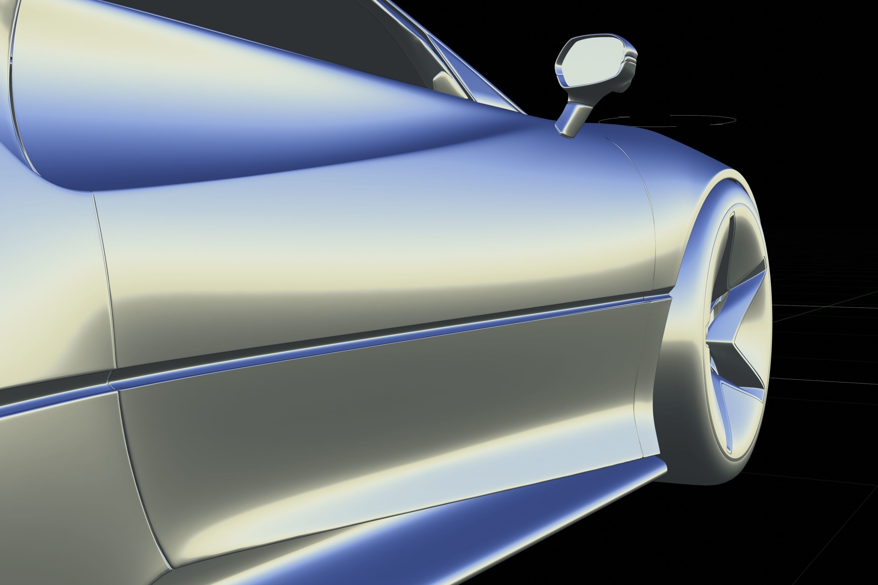 Ferrari 395 GTO concept 3D model_30