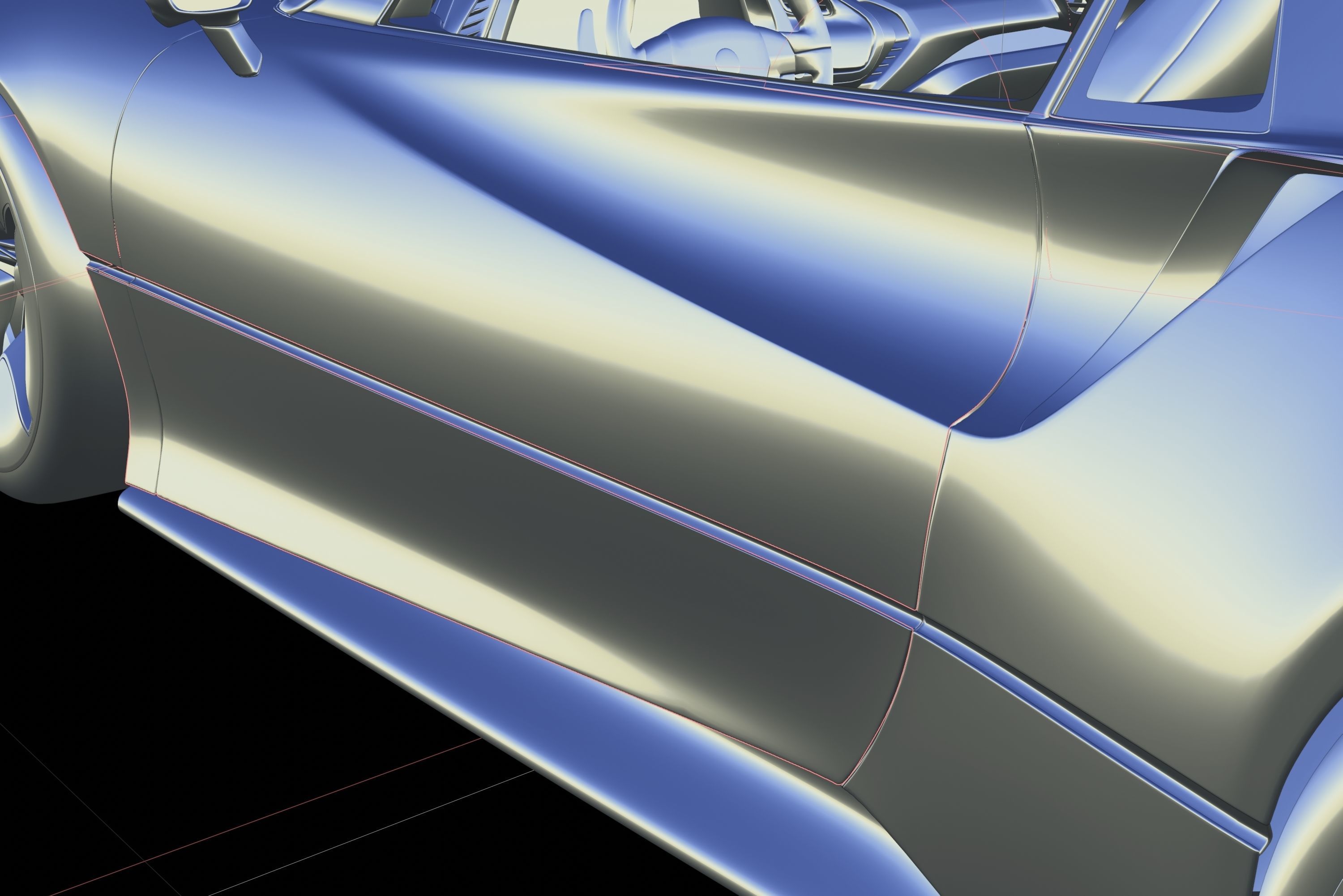 Ferrari 395 GTO concept 3D model_27