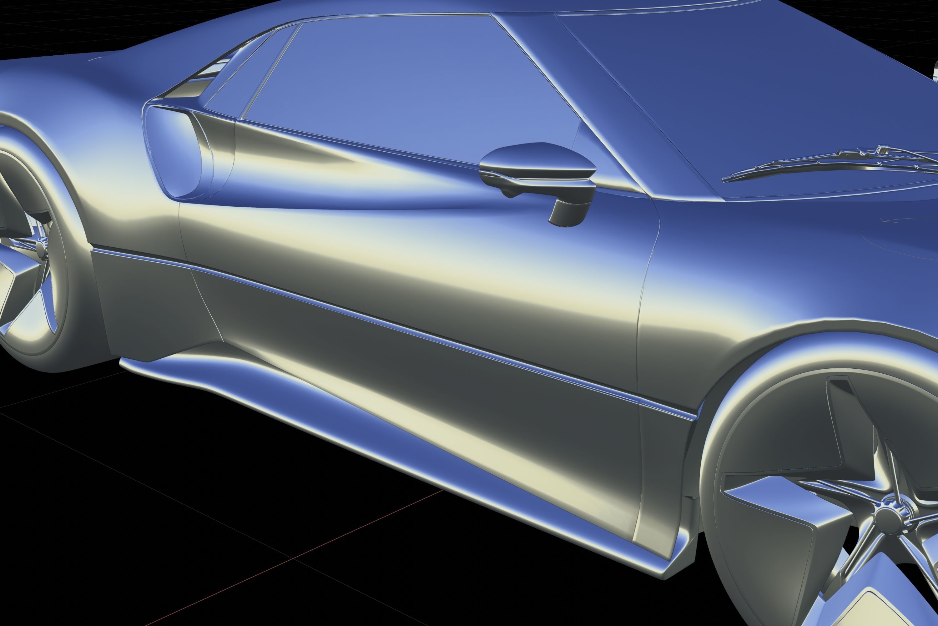 Ferrari 395 GTO concept 3D model_29