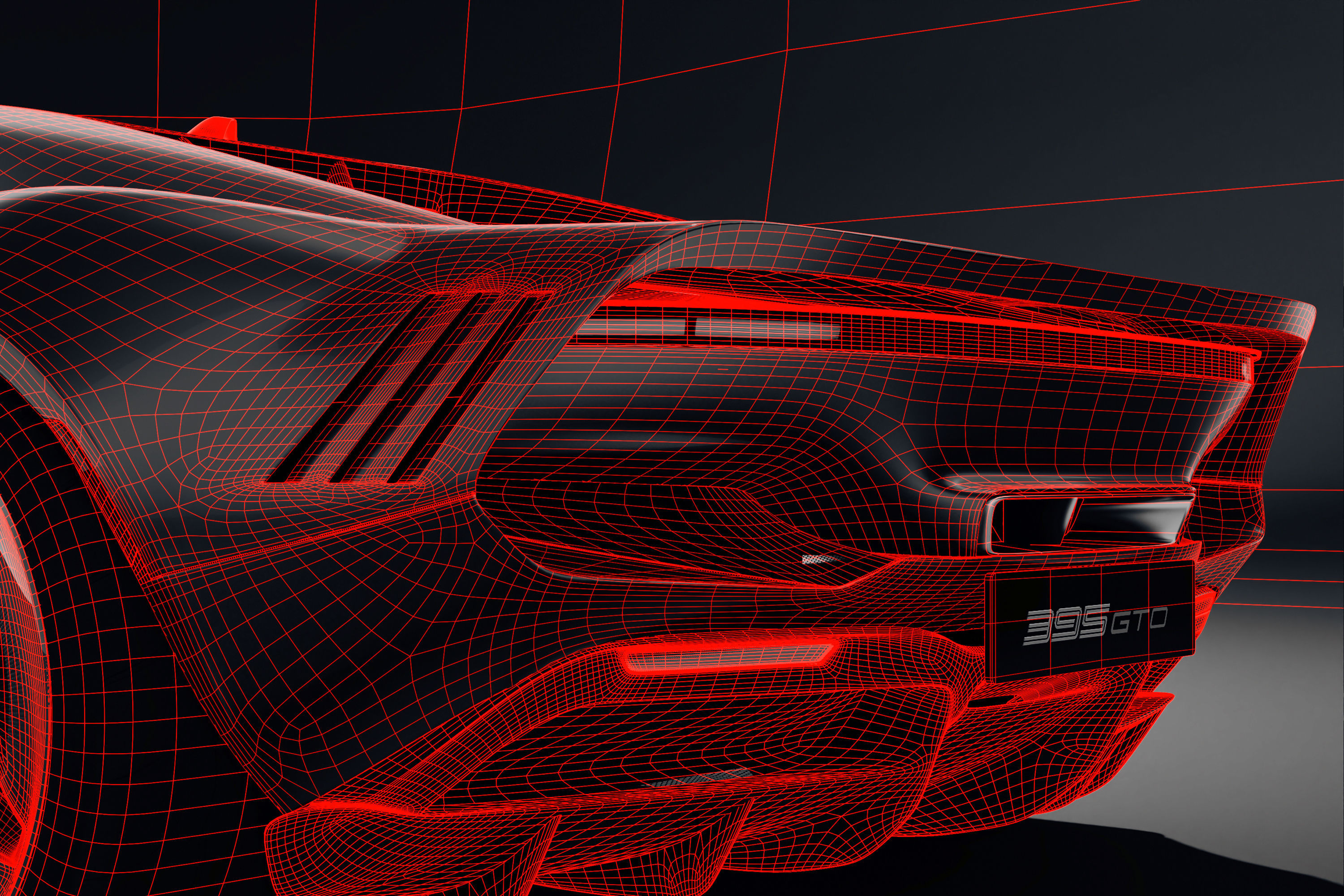 Ferrari 395 GTO concept 3D model_21