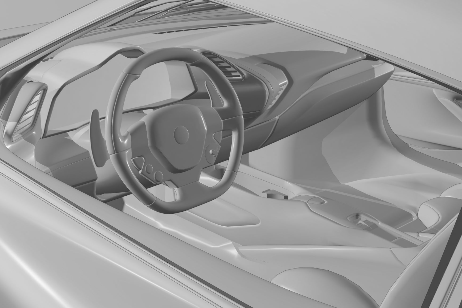 Ferrari 395 GTO concept 3D model_13