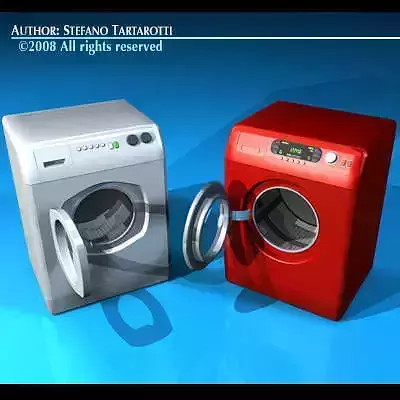 Washing machines 3D model