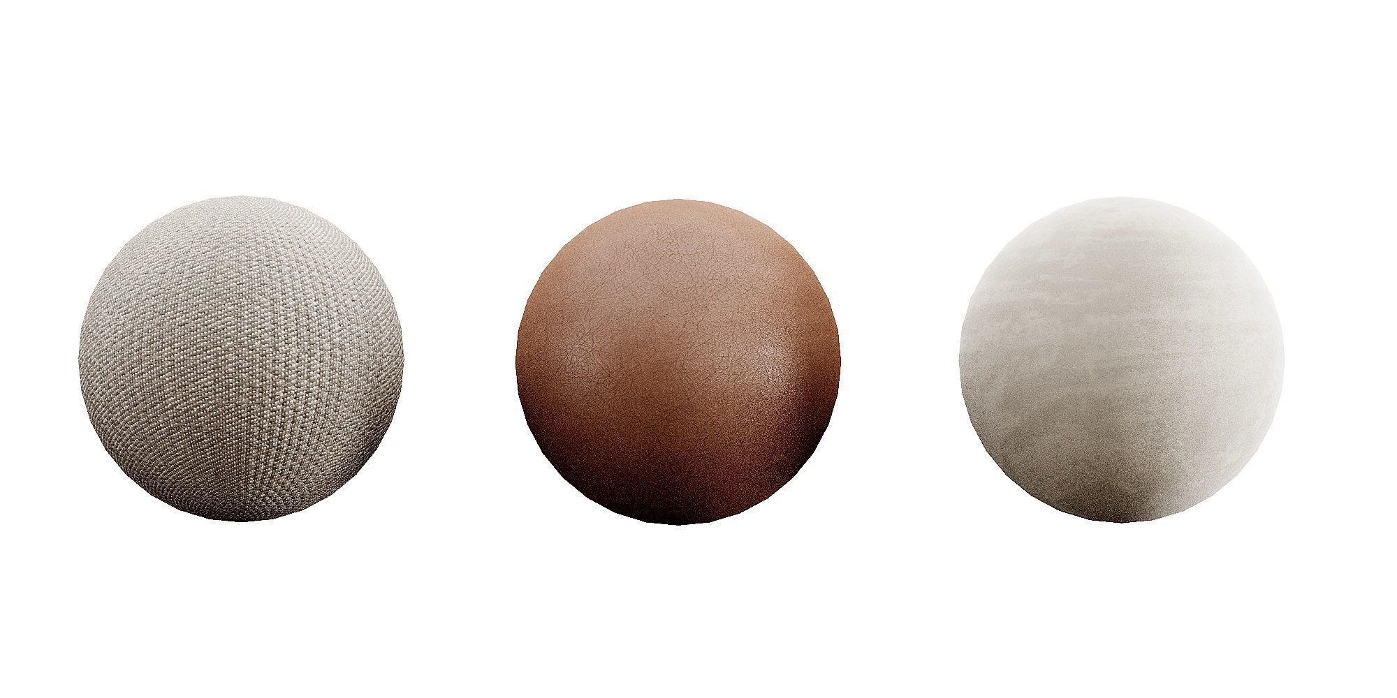 Crate and Barrel Lounge sofa 3D model_16