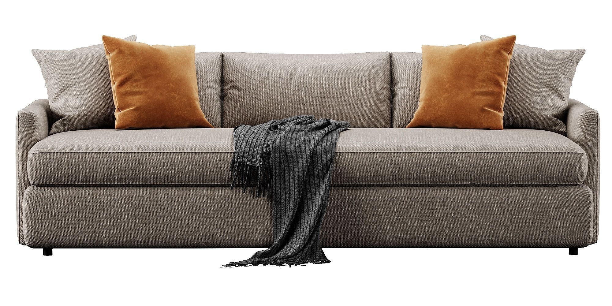 Crate and Barrel Lounge sofa 3D model_6