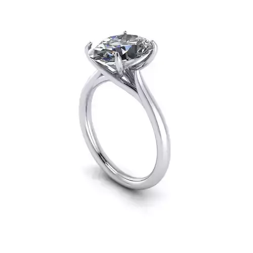 Solitaire Diamond Women Ring R123