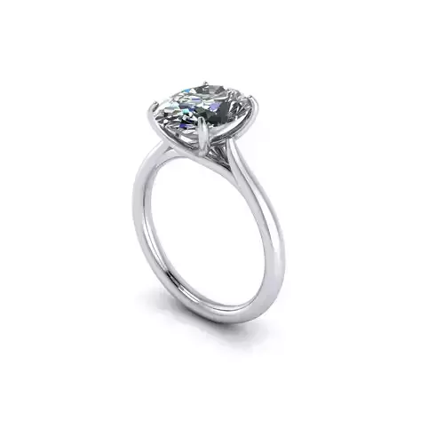Solitaire Diamond Wedding Ring R106