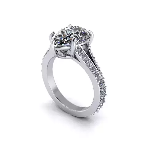Women Diamond Fashion Ring R112