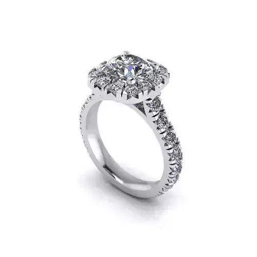 Women Diamond Wedding Ring R119