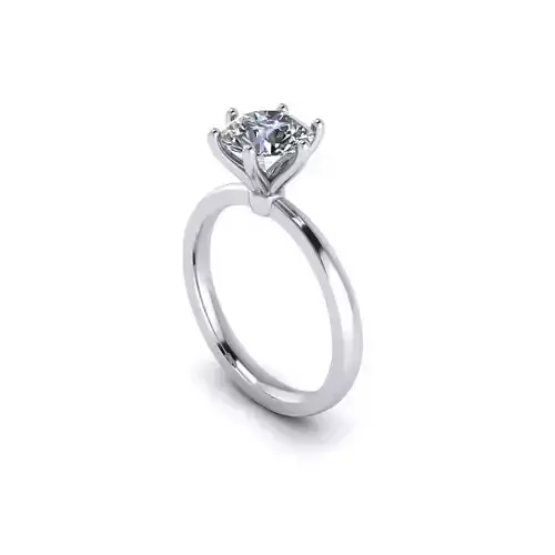 Solitaire Diamond Women Ring R12