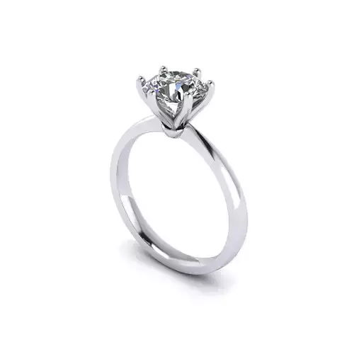 Solitaire Diamond Women Ring R13