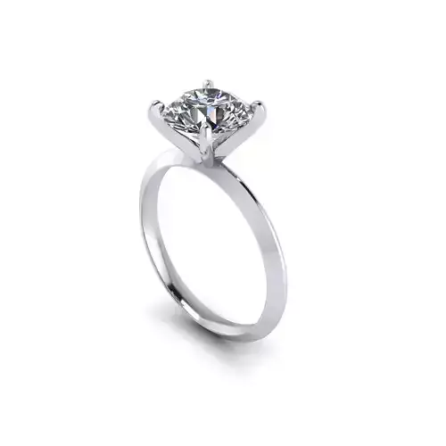 Solitaire Diamond Women Ring R15