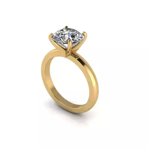 Solitaire Diamond Engagement Ring R1