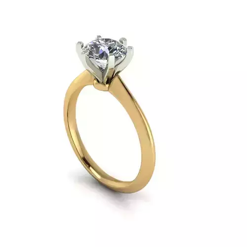 Solitaire Diamond Wedding Ring R5