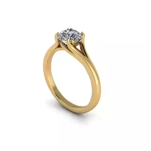 Solitaire Diamaond Women Fashion Ring R16