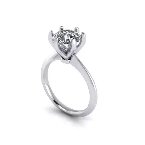 Solitaire Diamond Women Fashion Ring R18