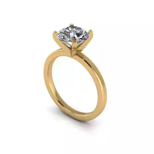 Solitaire Diamond Women Wedding Ring R1