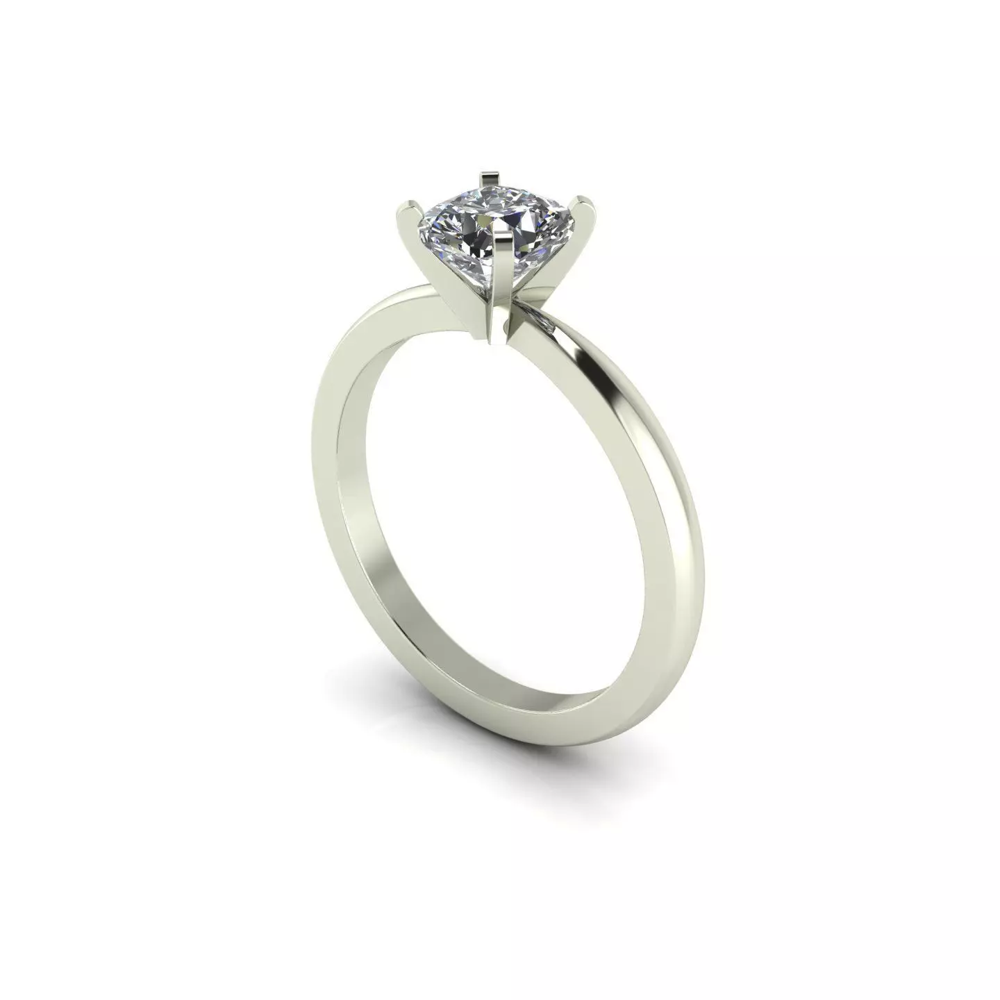 Solitaire Diamond Fashion Ring R8 3D print model