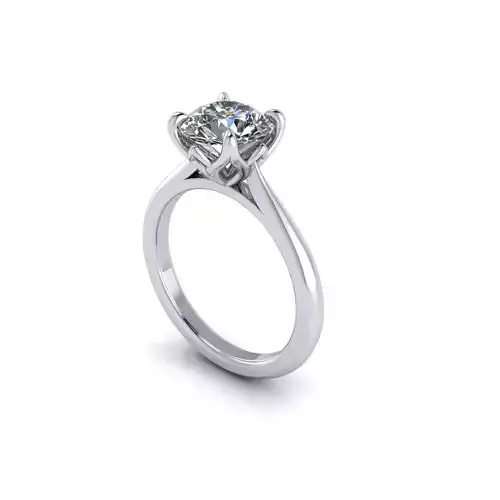Solitaire Women Diamond Fashion Ring R7