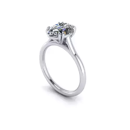 Solitaire Diamond Ring R1